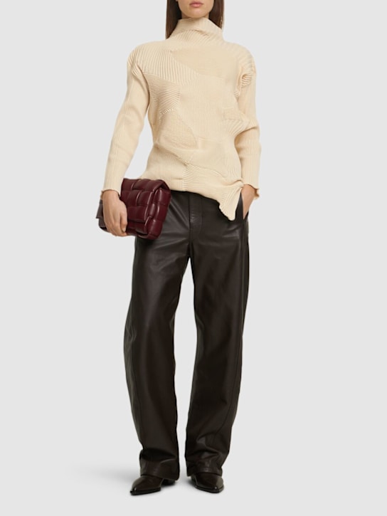 Luisaviaroma Top Asimmetrico Plissé Kone Kone