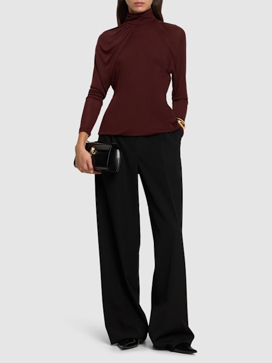 Luisaviaroma Top Dolcevita In Jersey Alira