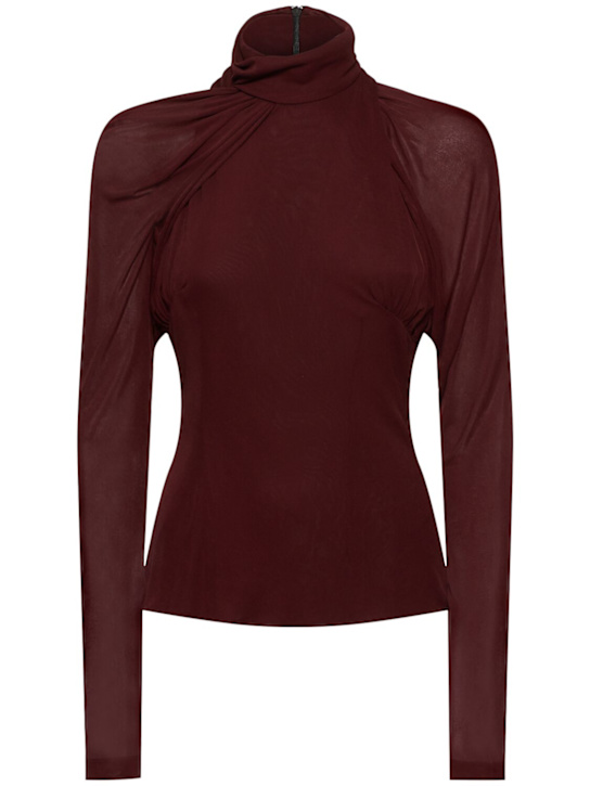 Luisaviaroma Top dolcevita in jersey Alira
