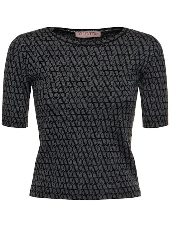 Luisaviaroma Top Iconographe di maglia jacquard