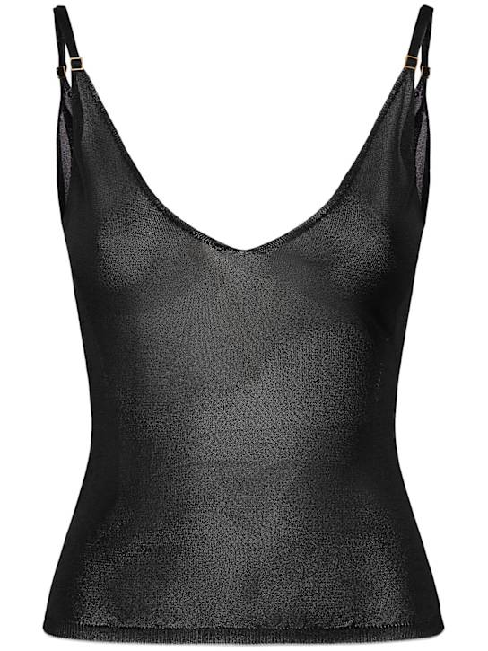 Luisaviaroma Top La Maille Spallina in viscosa