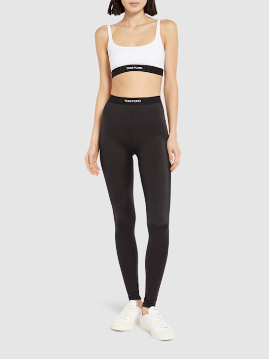 Luisaviaroma Top Sportivo In Modal Con Logo