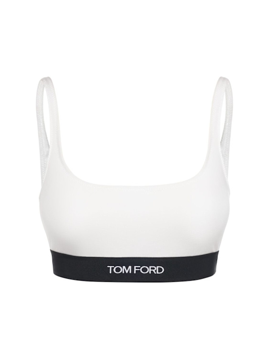 Luisaviaroma Top sportivo in modal con logo