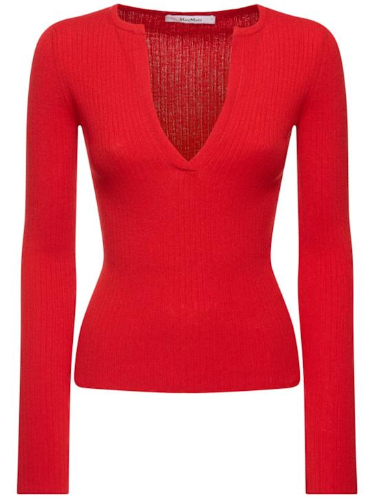 Luisaviaroma Top Urlo in seta e cashmere