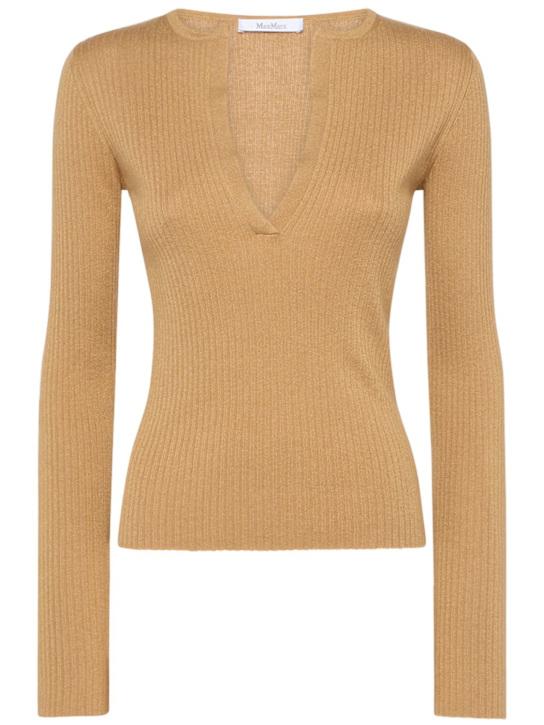 Luisaviaroma Top Urlo in seta e cashmere