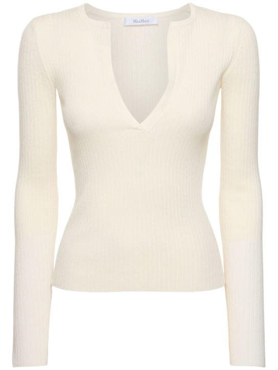 Luisaviaroma Top Urlo in seta e cashmere