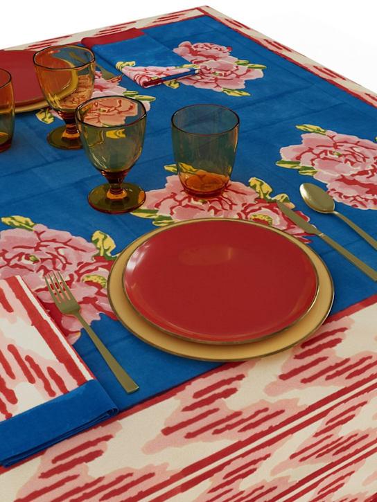 Luisaviaroma Tovaglia Nina Rose Blue