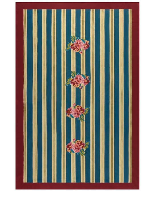 Luisaviaroma Tovaglia Queen Stripes Bouquet
