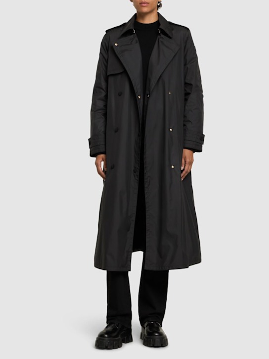 Luisaviaroma Trench Imbottito Barbetane In Techno