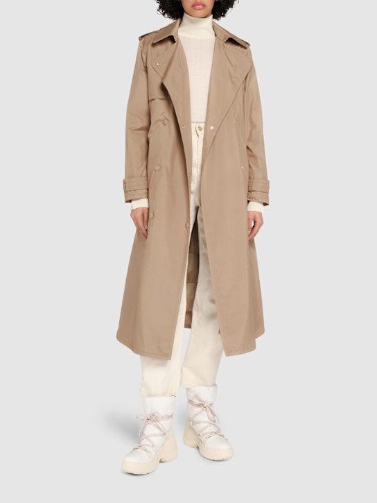 Luisaviaroma Trench Imbottito Barbetane In Techno