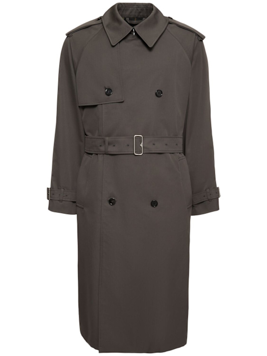 Luisaviaroma Trench lungo in cotone