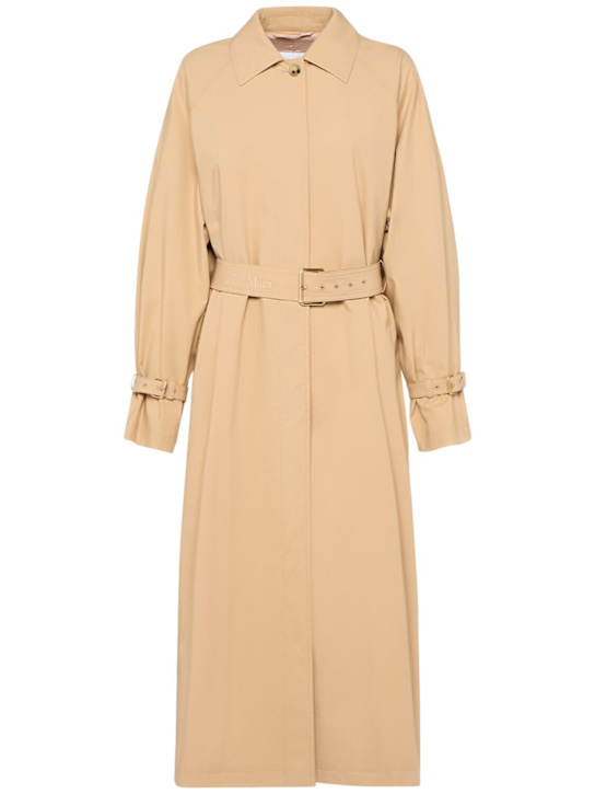 Luisaviaroma Trench Memo in gabardina di cotone