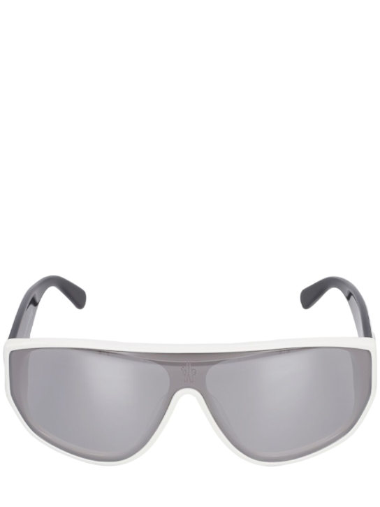 Luisaviaroma Tronn Shield acetate mask sunglasses