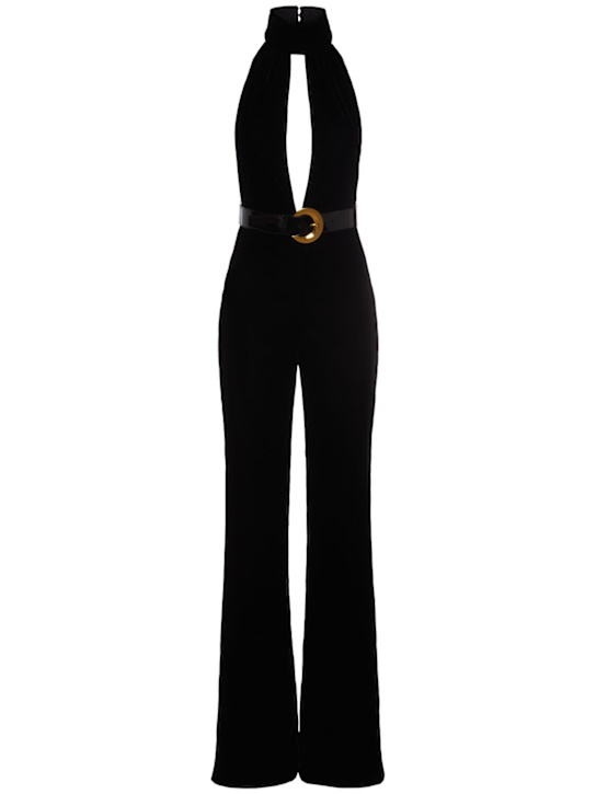 Luisaviaroma Tuta in velluto stretch
