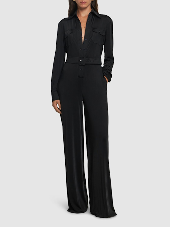 Luisaviaroma Tuta Lunga In Raso Stretch