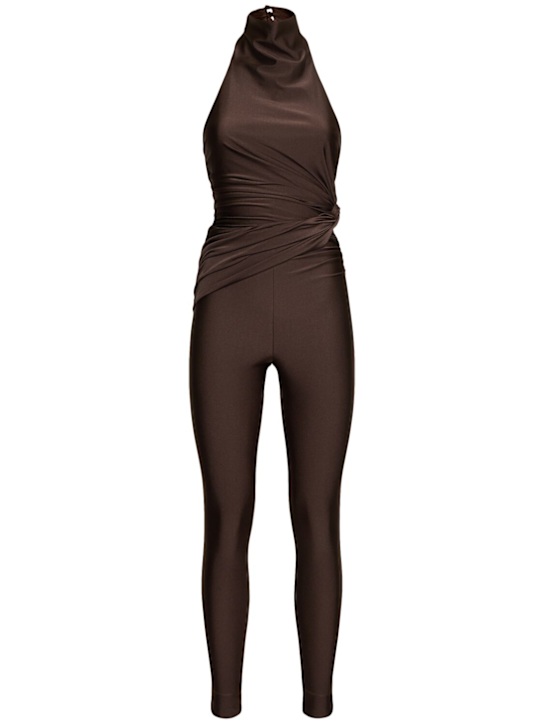 Luisaviaroma Tuta lunga Tatiana in lycra lucida