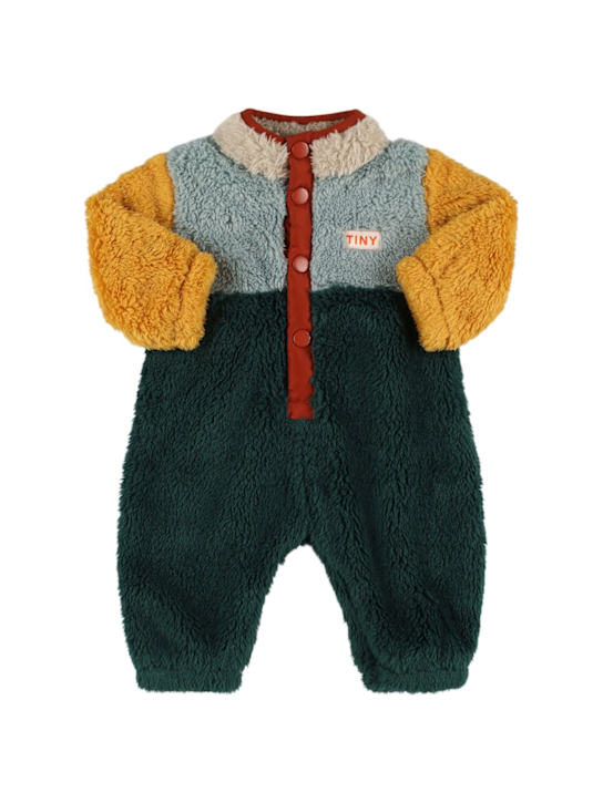 Luisaviaroma Tutina in sherpa color block