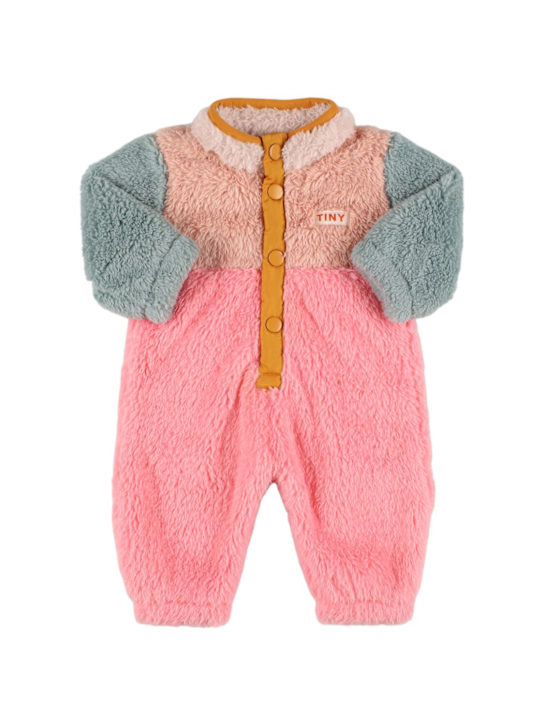 Luisaviaroma Tutina in sherpa color block