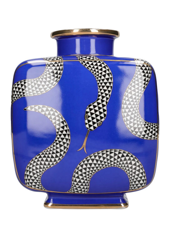 Luisaviaroma Vaso Eden Square in porcellana