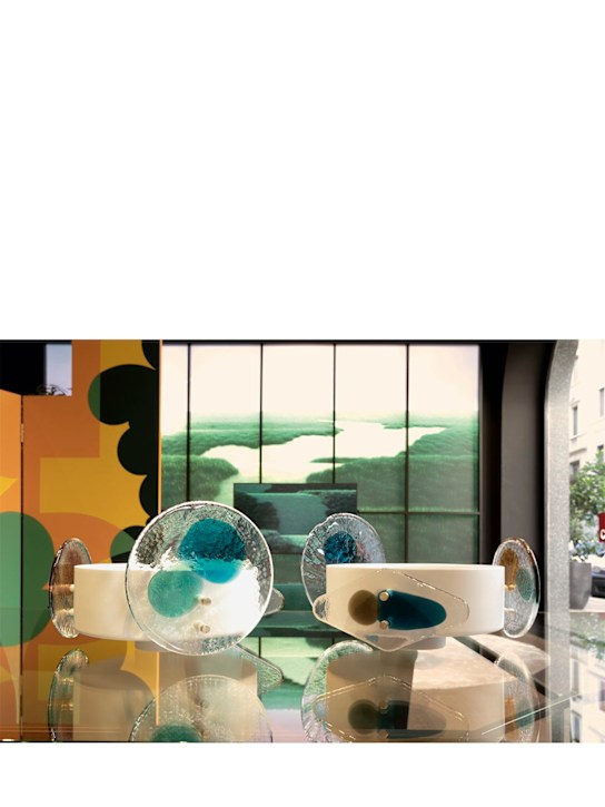 Luisaviaroma Vaso Grande Colourdisc Blu