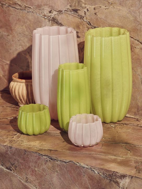 Luisaviaroma Vaso Medio Melon In Vetro