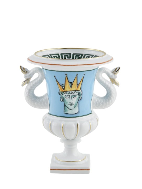 Luisaviaroma Vaso Nettuno In Porcellana