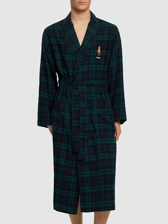 Luisaviaroma Vestaglia A Quadri Holiday Gift Box