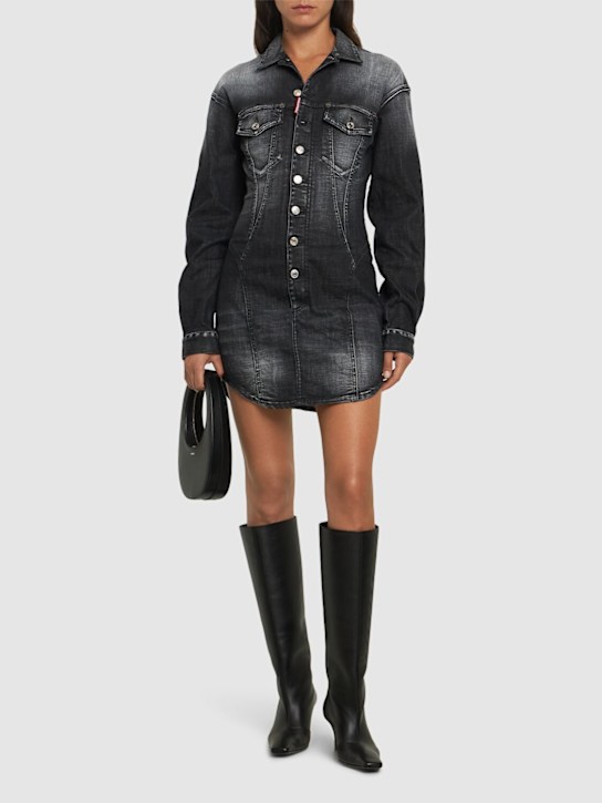 Luisaviaroma Vestito Camicia In Denim