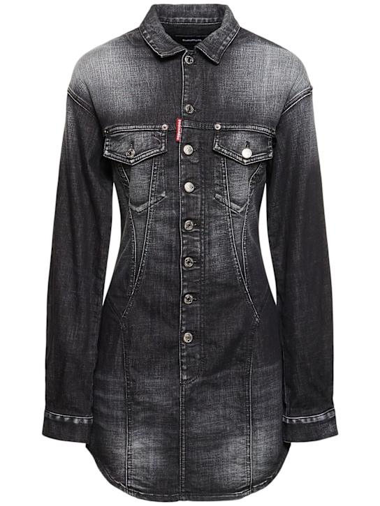 Luisaviaroma Vestito camicia in denim