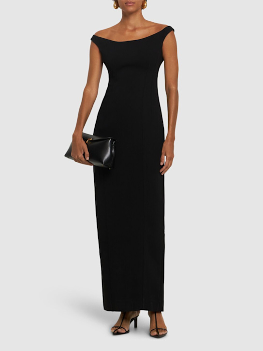 Luisaviaroma Vestito Con Spalle Scoperte In Crepe