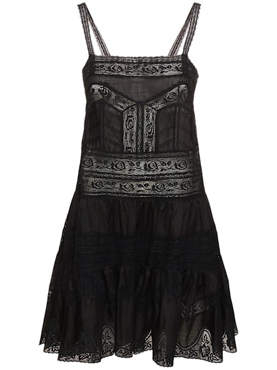 Luisaviaroma Vestito Halliday in cotone e pizzo