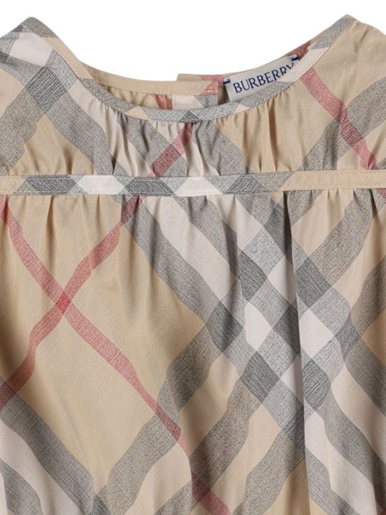 Luisaviaroma Vestito In Cotone Check