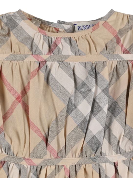 Luisaviaroma Vestito In Cotone Check