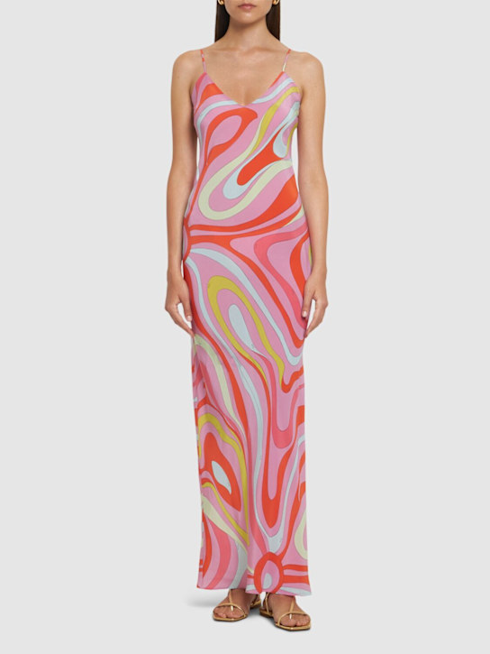 Luisaviaroma Vestito In Crepe Di Seta
