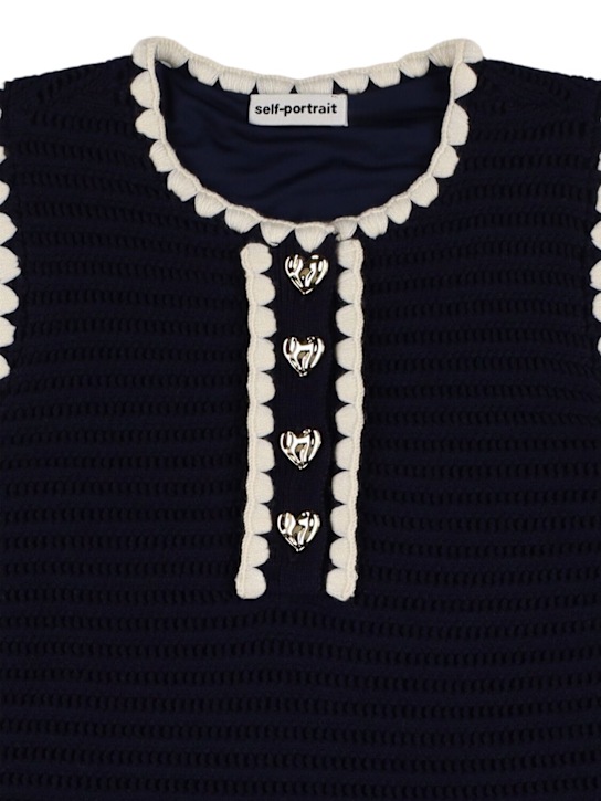 Luisaviaroma Vestito In Crochet Misto Cotone