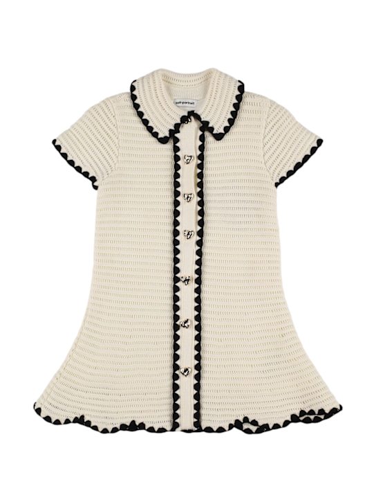 Luisaviaroma Vestito in crochet misto cotone