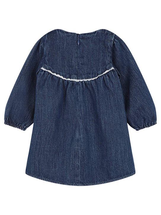 Luisaviaroma Vestito In Denim Di Cotone E Collant