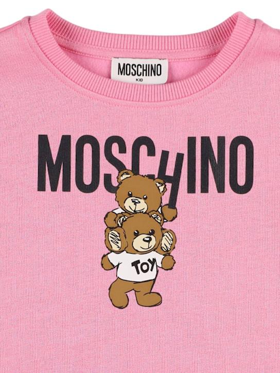 Luisaviaroma Vestito In Felpa Di Cotone Con Stampa