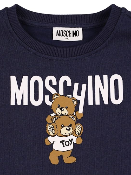 Luisaviaroma Vestito In Felpa Di Cotone Con Stampa