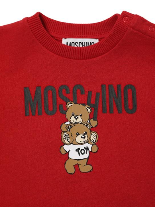 Luisaviaroma Vestito In Felpa Di Cotone Con Stampa