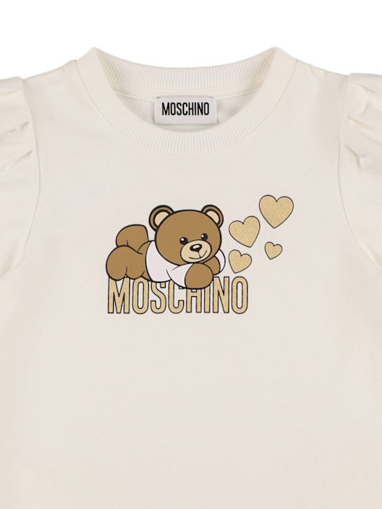 Luisaviaroma Vestito In Felpa Di Cotone Con Stampa