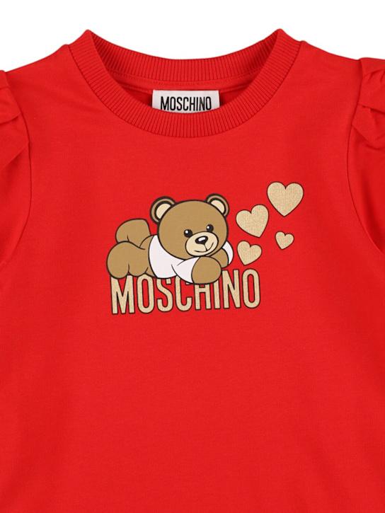 Luisaviaroma Vestito In Felpa Di Cotone Con Stampa