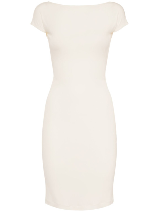 Luisaviaroma Vestito in jersey con schiena aperta