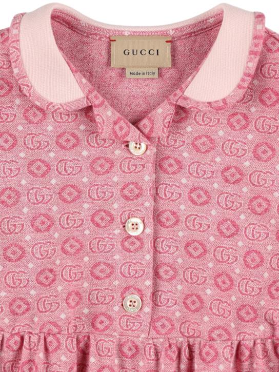 Luisaviaroma Vestito In Jersey Di Cotone GG