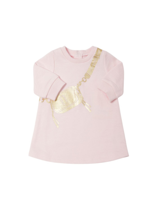 Luisaviaroma Vestito in jersey di cotone stampato
