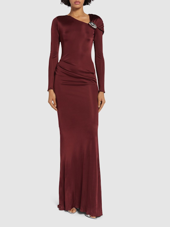 Luisaviaroma Vestito In Jersey Di Viscosa