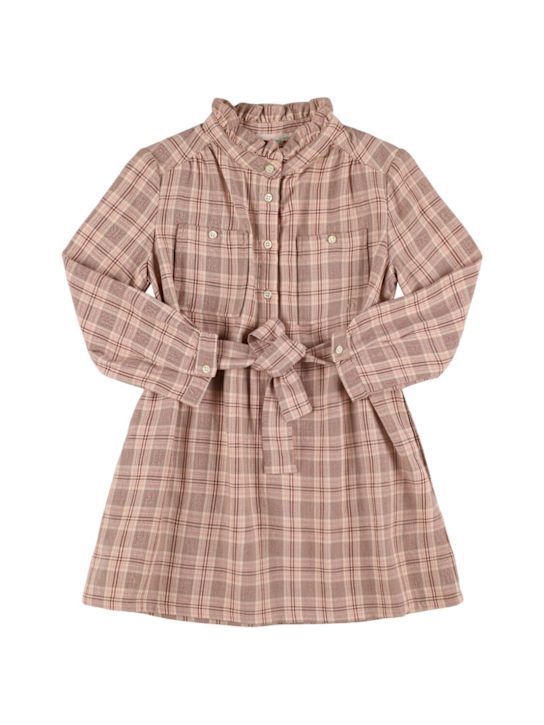 Luisaviaroma Vestito in lana e viscosa con stampa