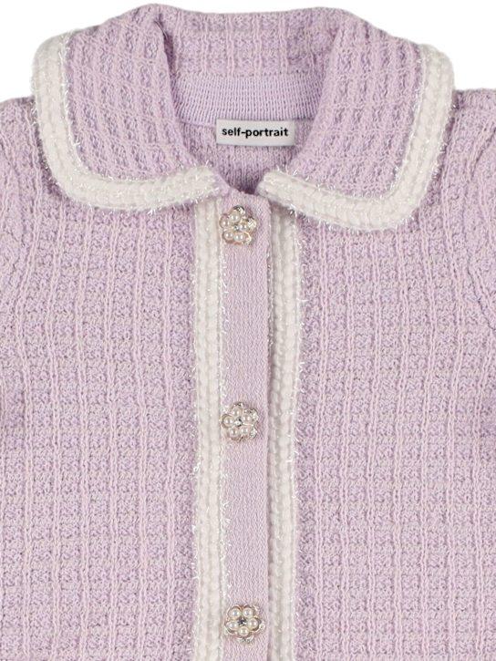 Luisaviaroma Vestito In Maglia Di Misto Cotone