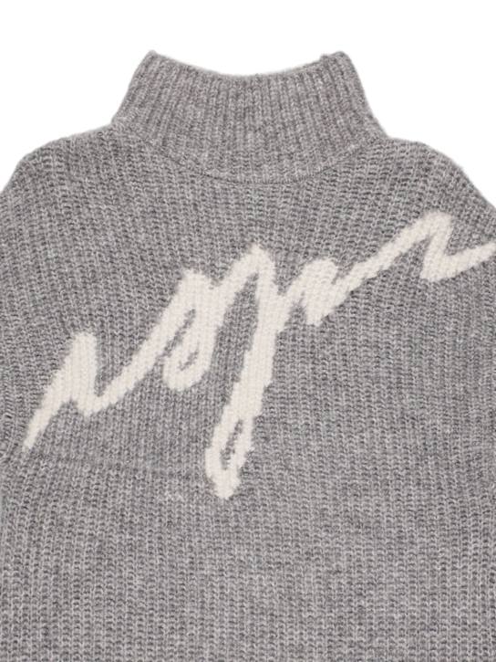 Luisaviaroma Vestito In Maglia Di Misto Lana