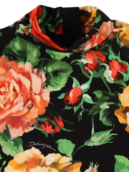 Luisaviaroma Vestito In Misto Cotone Stampato